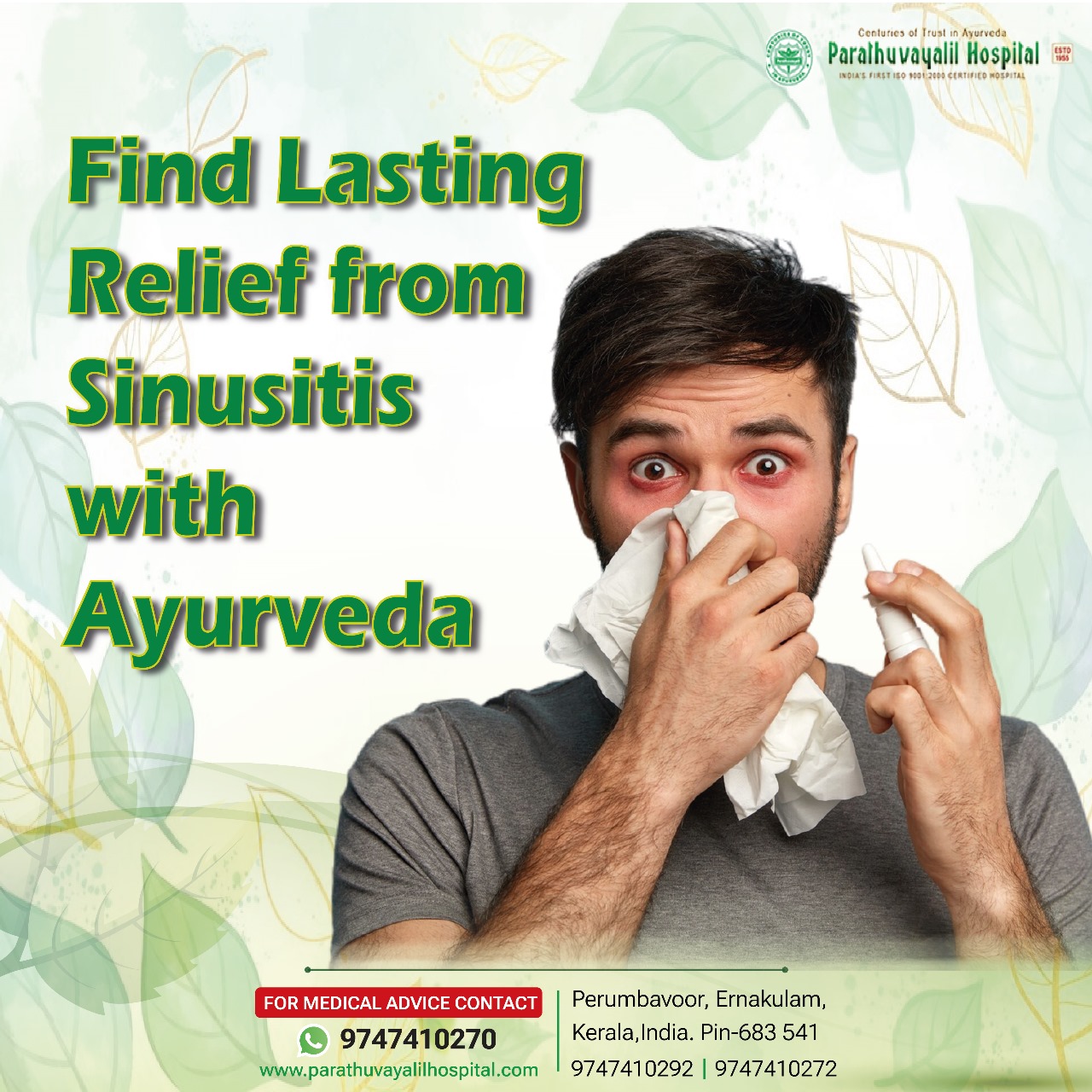 Breathe Easy Again: Ayurvedic Relief for Sinusitis