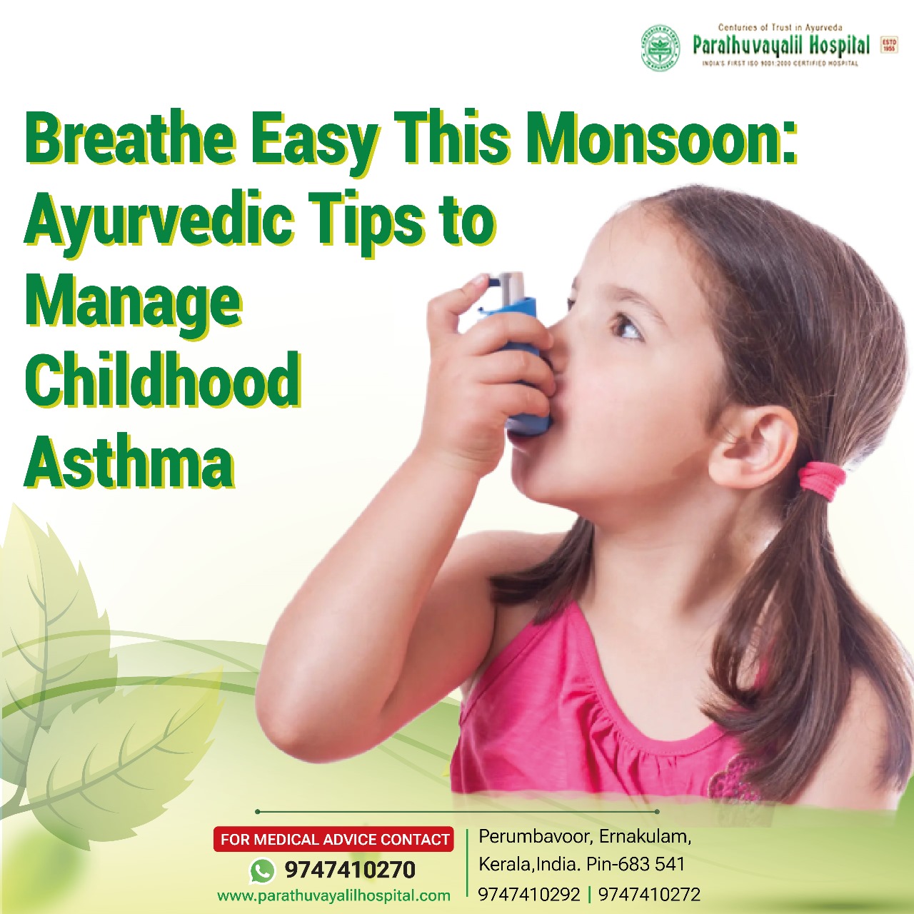 Breathe Easy This Monsoon: Ayurvedic Tips to Manage Childhood Asthma